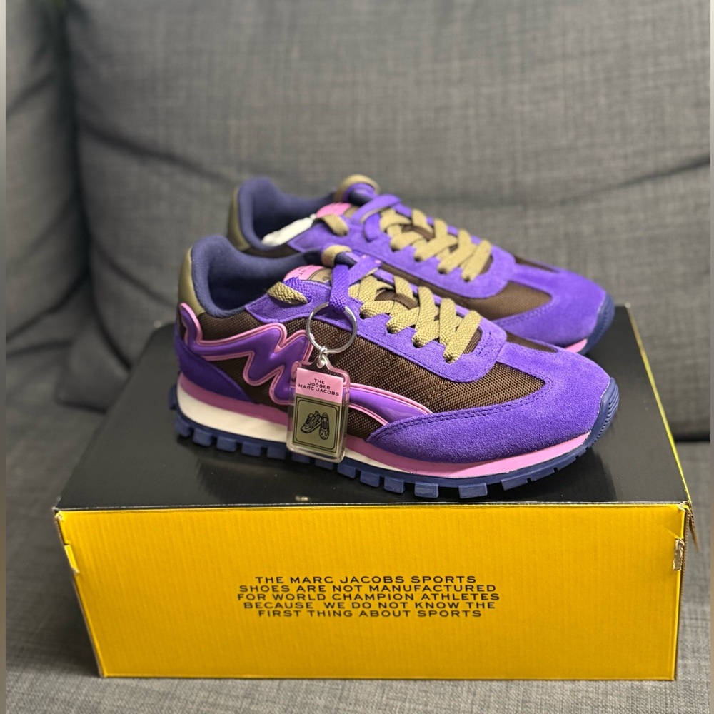 Marc Jacobs Purple Women's Sneakers The Jogger